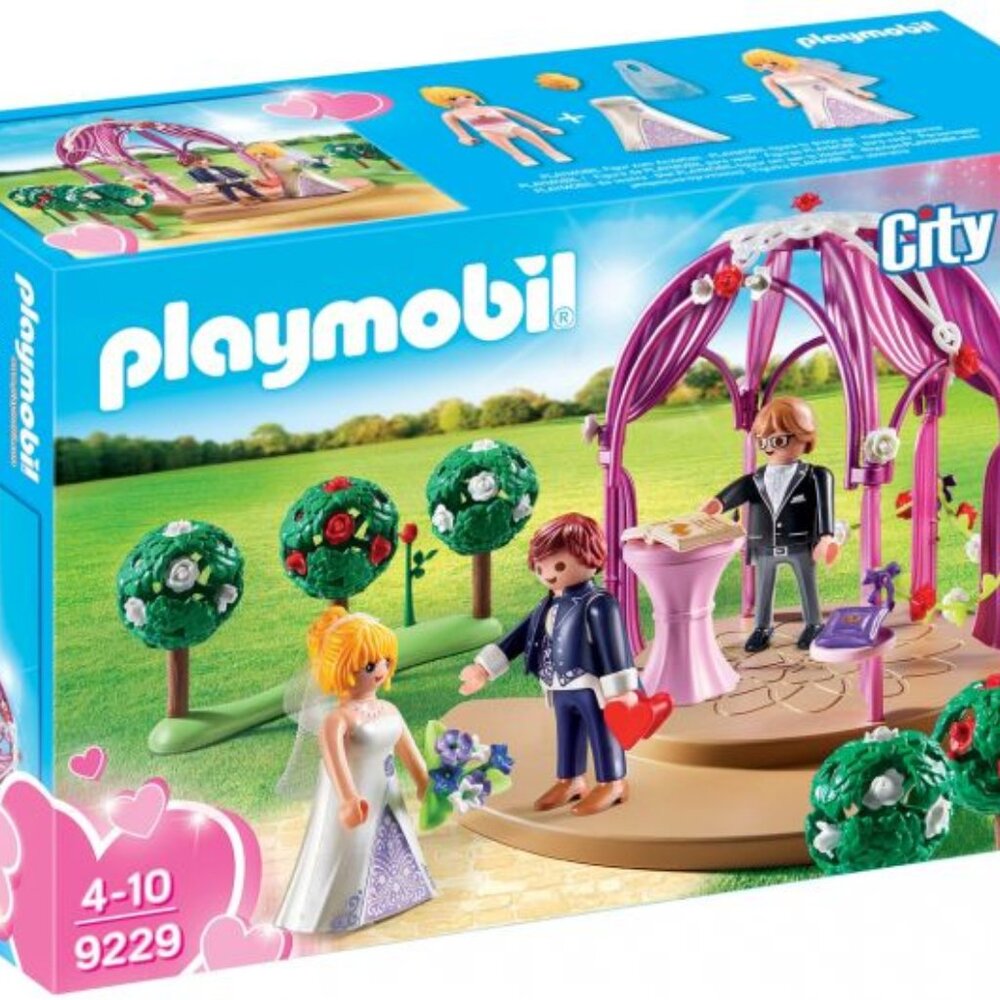 PLAYMOBIL Wedding Ceremony Building Set 9229